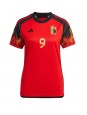 Belgien Romelu Lukaku #9 Heimtrikot für Frauen WM 2022 Kurzarm
